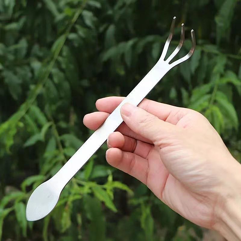 Bonsai Garden Rake - 1Pc Stainless Steel Root Rake Bonsai
