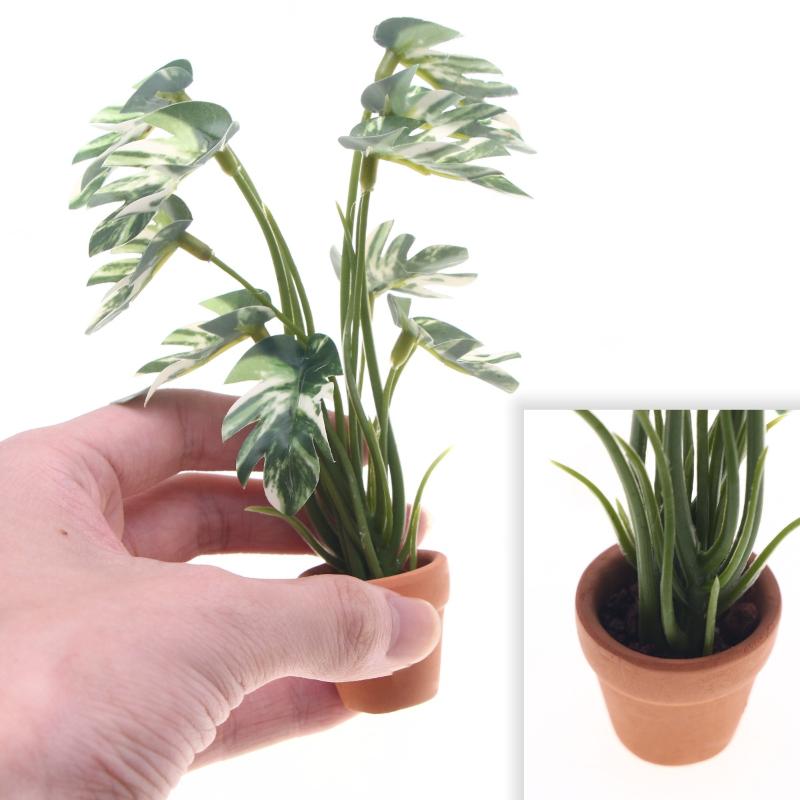 Bonsai Garden For Sale - New Sale 1/12 Dollhouse Simulation Monstera