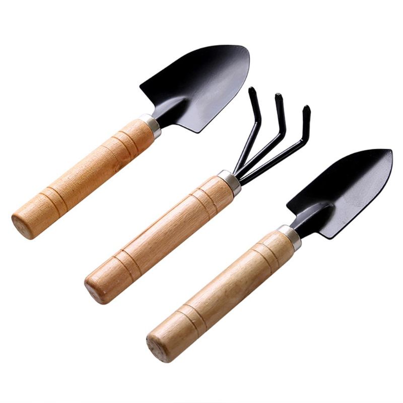 3pcs Mini Garden Shovel Rake S - đánh giá và giá Bonsai Garden Rake
