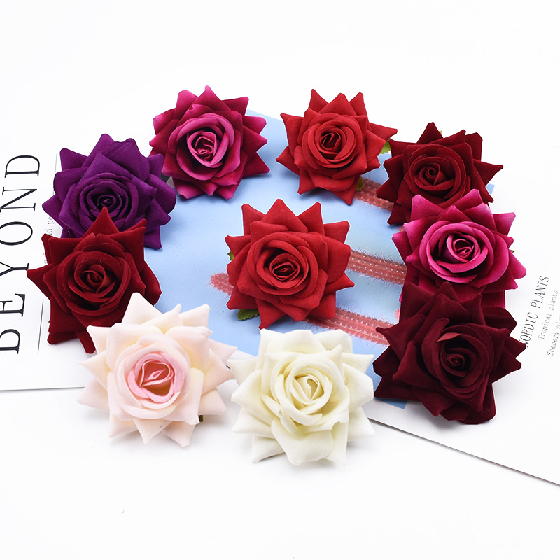 Artificial Flower Flannel Rose - đánh giá và giá Bonsai Garden For Sale