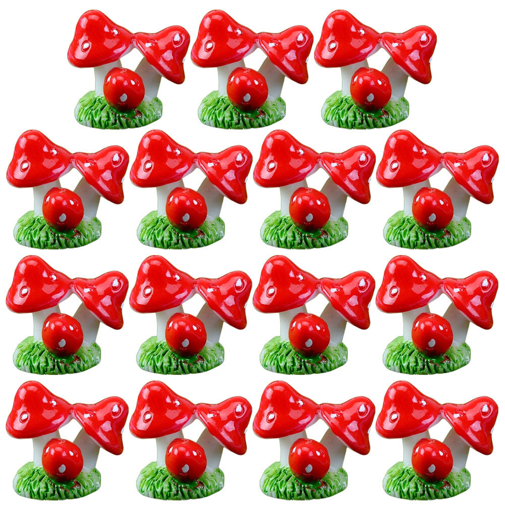 20Pcs Miniature Mushroom Decor - đánh giá và giá Bonsai Garden Desk