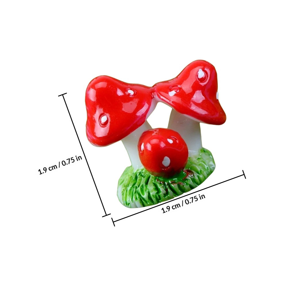 20Pcs Miniature Mushroom Decor - đánh giá và giá Bonsai Garden Desk