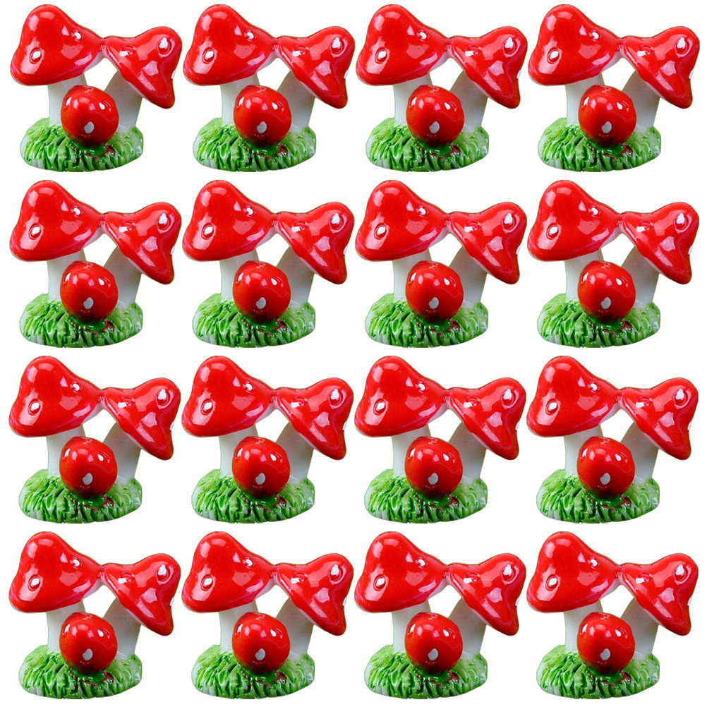 20Pcs Miniature Mushroom Decor - đánh giá và giá Bonsai Garden Desk