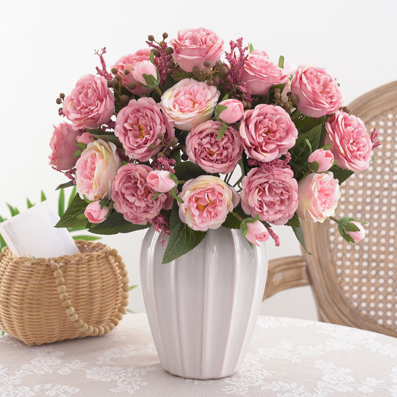 Artificial Flower Silk Peony H - đánh giá và giá Bonsai Garden For Sale