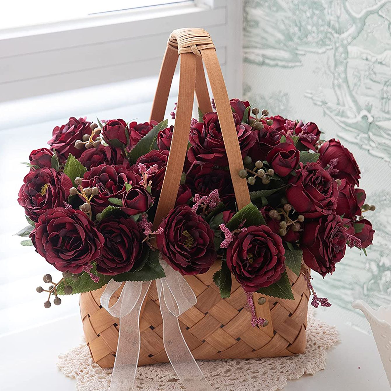 Artificial Flower Silk Peony H - đánh giá và giá Bonsai Garden For Sale