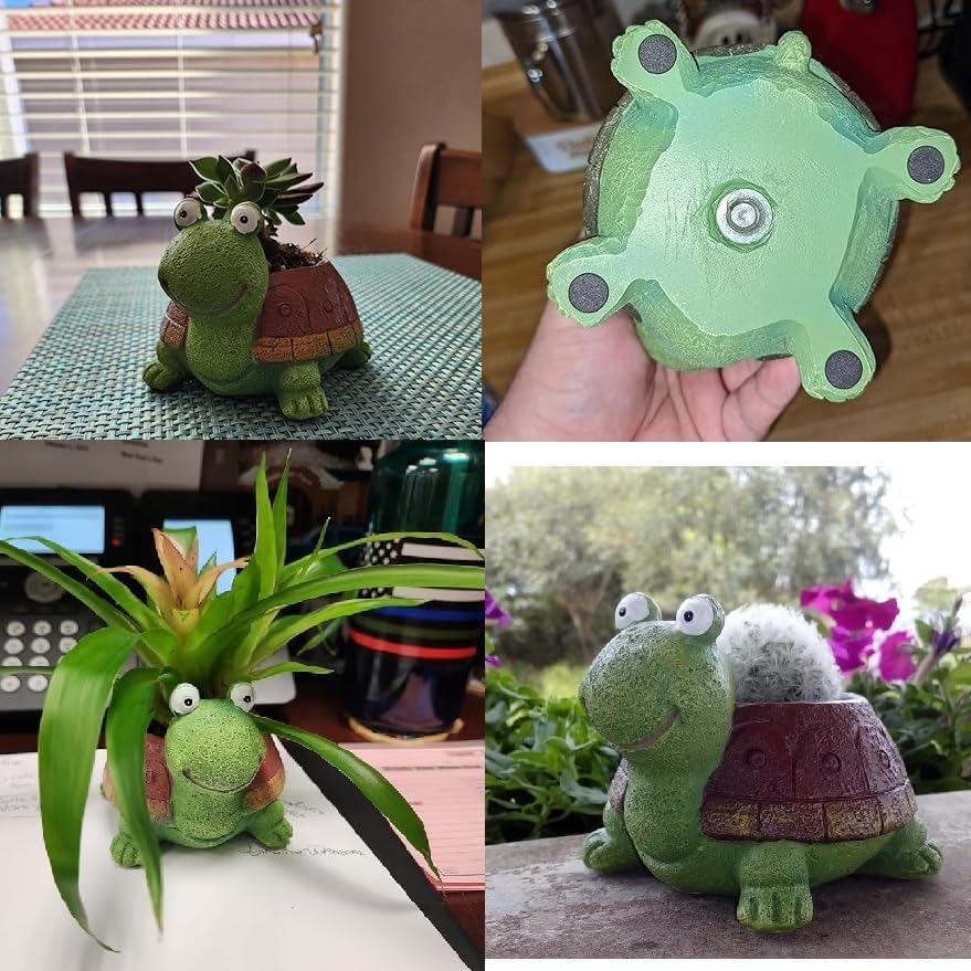 Cute Turtle Planter Succulent  - đánh giá và giá Bonsai Garden Desk