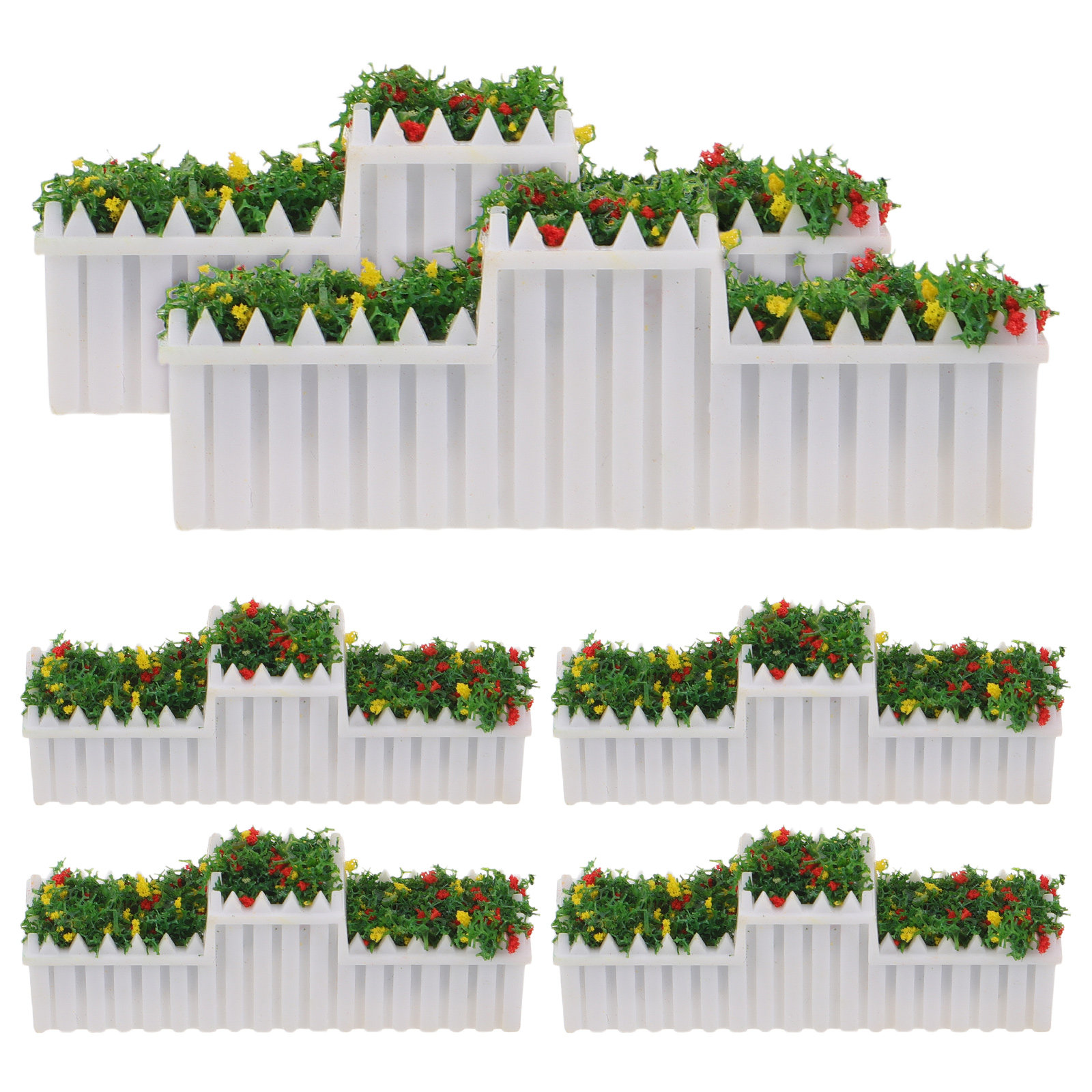 6Pcs Miniature Bonsai Plants M - đánh giá và giá Bonsai Garden Desk