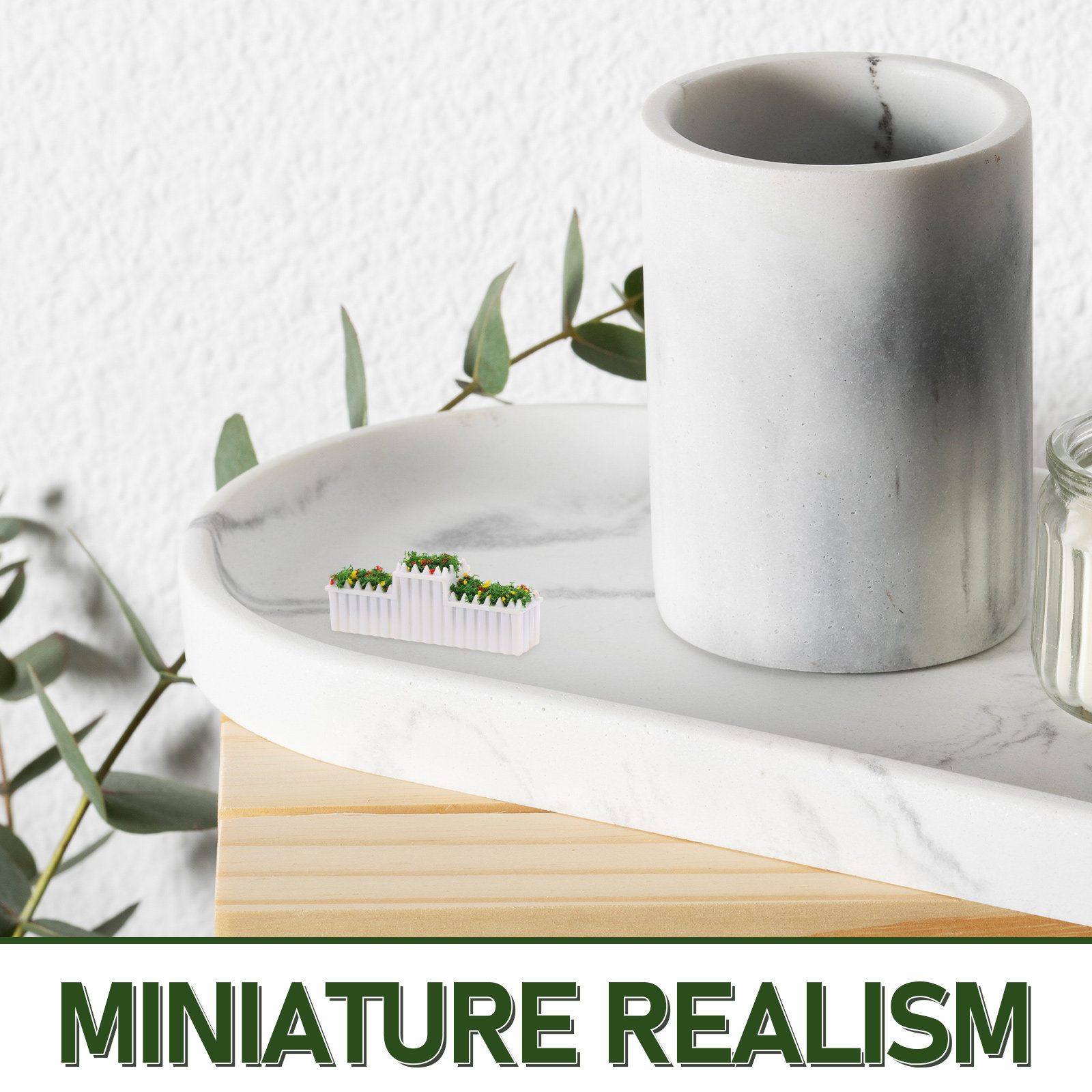 6Pcs Miniature Bonsai Plants M - đánh giá và giá Bonsai Garden Desk