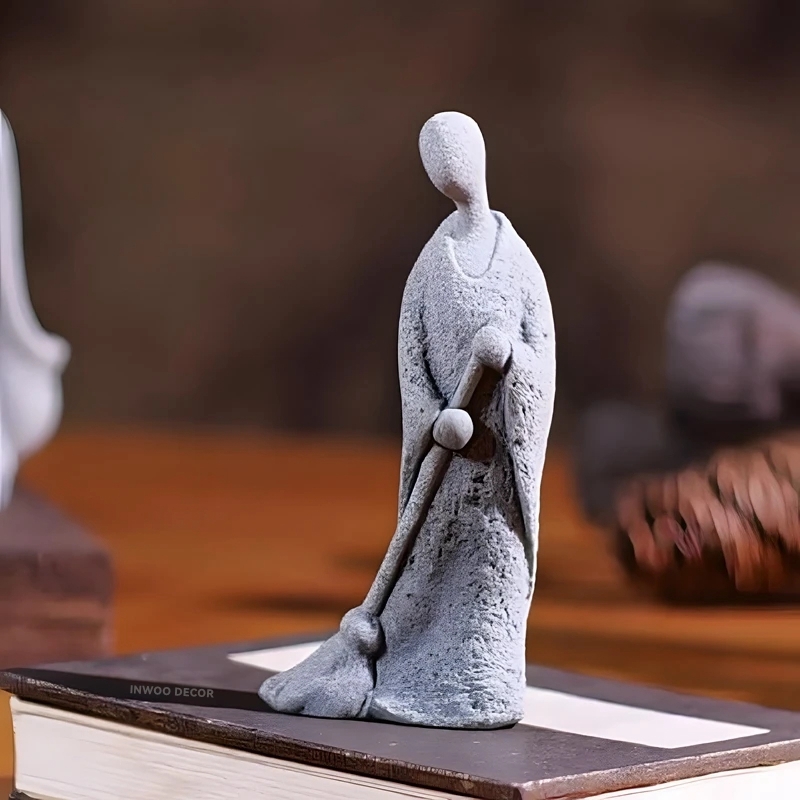 Stone Buddha Statue Little Mon - đánh giá và giá Bonsai Garden Desk