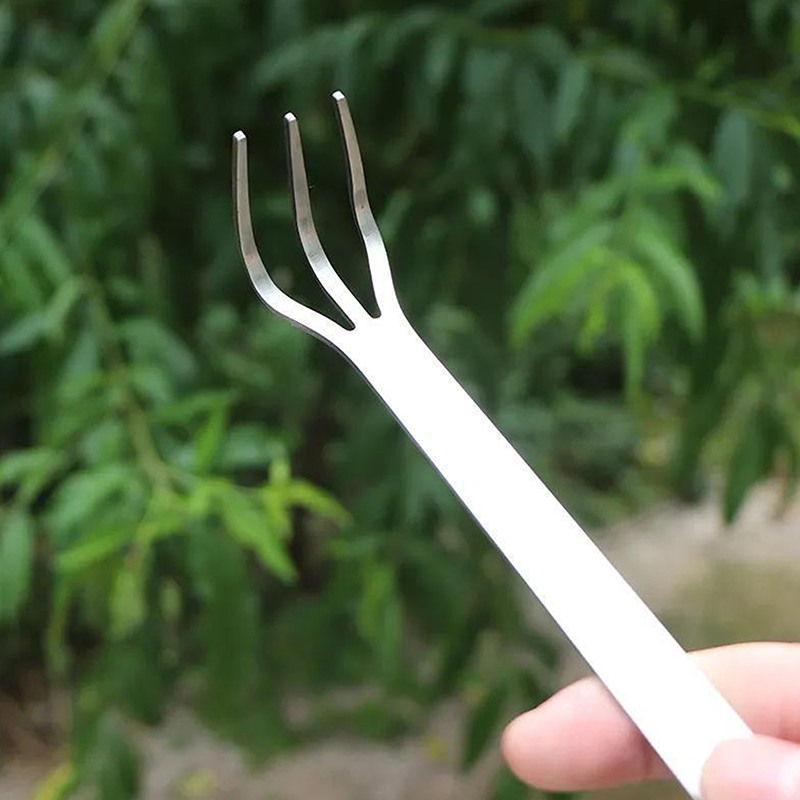 1Pc Stainless Steel Root Rake  - đánh giá và giá Bonsai Garden Rake