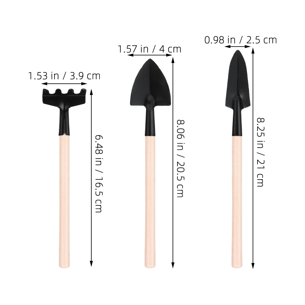 9Pcs Small Garden Tool Kit Min - đánh giá và giá Bonsai Garden Rake